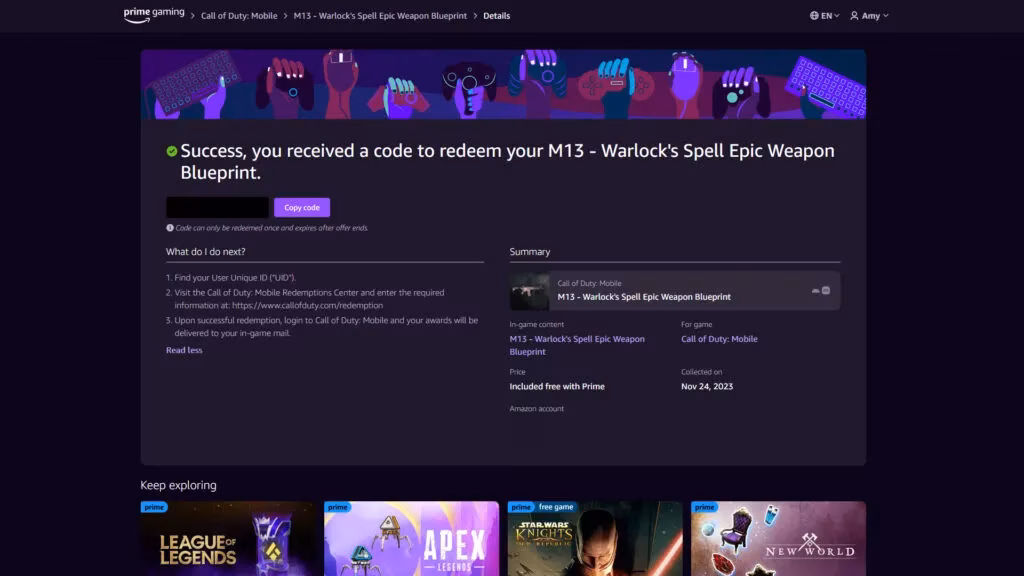 how-to-claim-the-free-m13-warlocks-spell-blueprint-in-call-of-duty-mobile-2026-guide-image-1